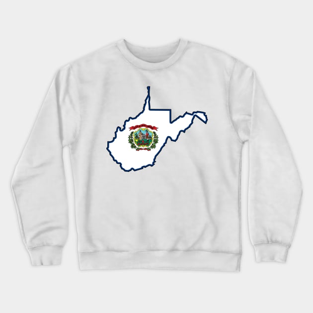 West Virginia Love! Crewneck Sweatshirt by somekindofguru